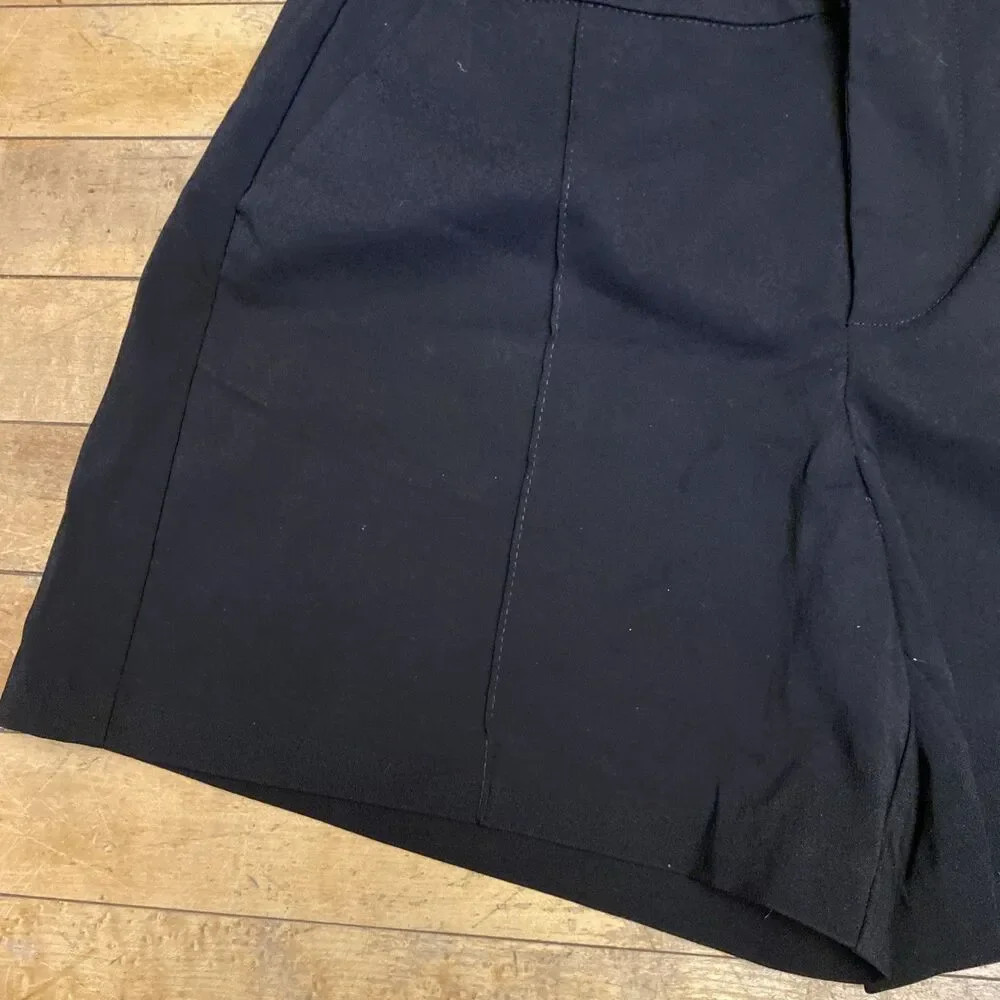Maurices Shorts Women’s Size Medium High Rise 4” Inseam Black NWT